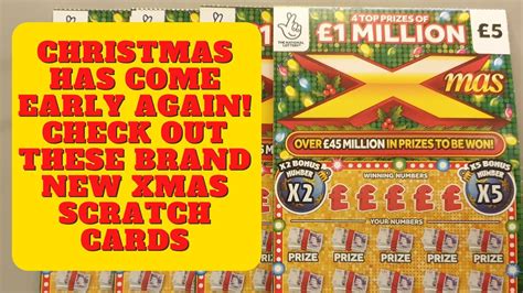 New Christmas Scratch Cards For You To Enjoy In Total Hoping For