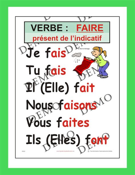 Verbe Faire Au Passé Composé En Français Tout Faire