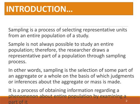 SOLUTION Sample And Sampling Methods Autosaved Studypool