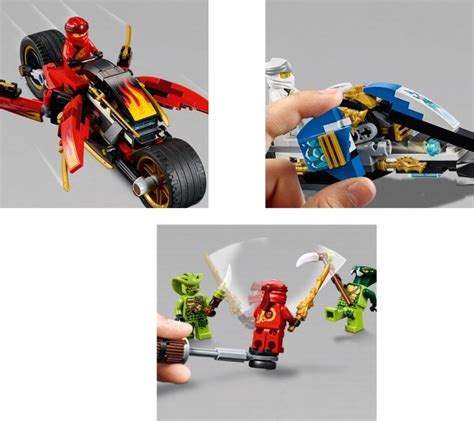 Lego Ninjago Kais Blade Cycle And Zanes Snowmobile 70667 Skroutzgr