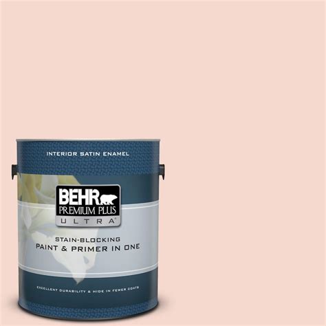 Behr Premium Plus Ultra Gal M Pink Sea Salt Satin Enamel