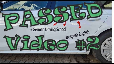 Real German Driving Exam Test 2 German Driving School 032022