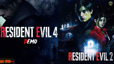 Resident Evil 4 DEMO Y Resident Evil 2 REMAKE PC EN HARDCORE Lado B