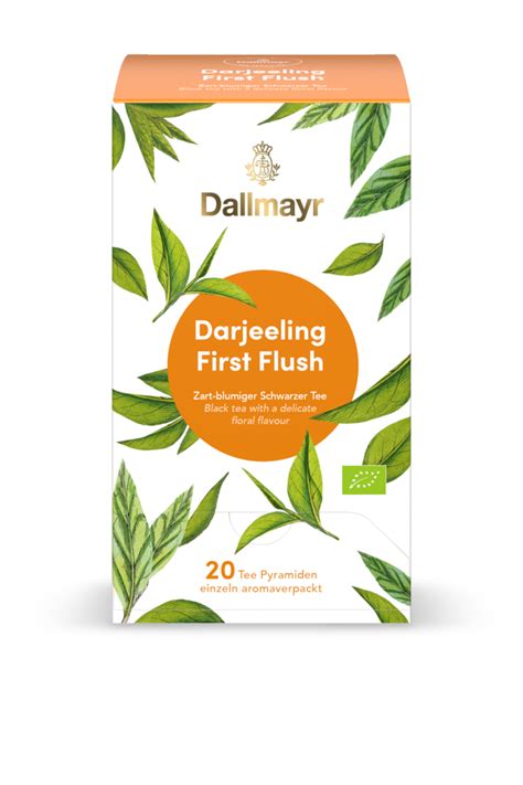 Darjeeling First Flush Bio Zart Blumiger Schwarzer Tee G Nstig Online