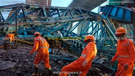 Crane Collapse Kills 16 Workers In India Hiru News Srilankas