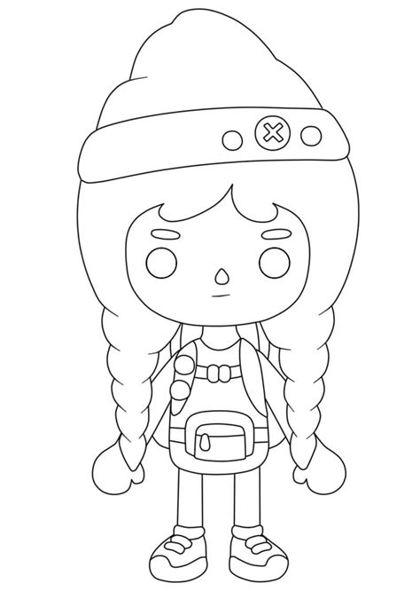 Toca World Coloring Pages Coloring Nation