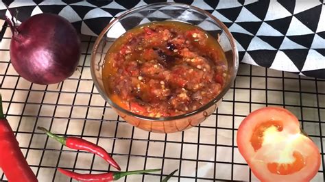 Resepi Sambal Tomato Mudah Sedap Terkini