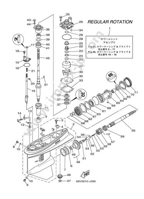 A Visual Guide To Understanding Mercury Outboard Lower Unit Parts