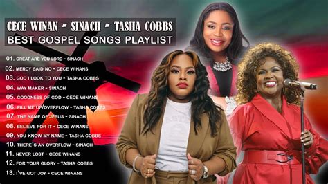 Best Gospel Songs ️tasha Cobbs Cece Winans Sinach🙏great Are You Lord