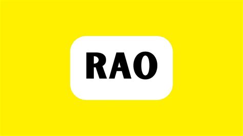 How to Pronounce Rao (Correctly) - YouTube