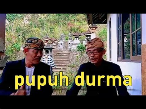 Geguritan Bali Pupuh Durma Youtube