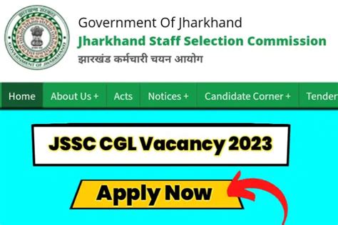 Jharkhand Graduate Level Cgl Online Form 2023 Sarkari