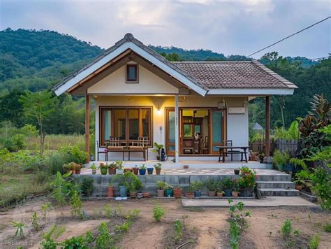 Pin By Siepensri On Small House Simple House Design Village House