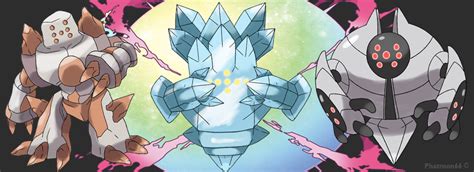 Mega Regirock Mega Regice And Mega Registeel By Phatmon On DeviantArt