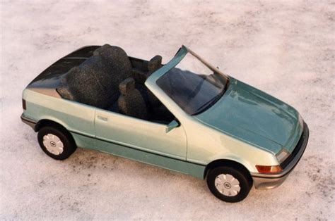 OG 1986 Trabant Cabriolet 1 2 Scale Clay Model