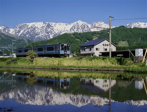 北アルプス白馬連峰とjr大糸線 絶景事典