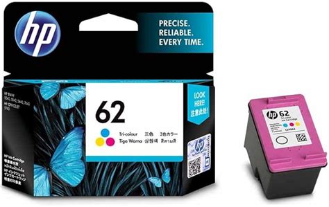 Hp Ink Cartridge Hp 62 Tri Color Original Ink Cartridge Ink Cartridges C2p06aa Ink