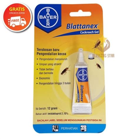 Jual Blattanex Gel Obat Umpan Racun Kecoa Blatanex Gel Bayer Original