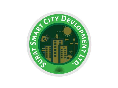 Surat Smart City Logo Concept by Dhruv Chauhan on Dribbble