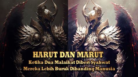 KISAH HARUT DAN MARUT MALAIKAT YANG DIBERI NAFSU DAN DIHUKUM SIKSA