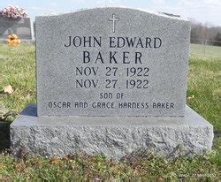 John Edward Baker Monumento Find A Grave