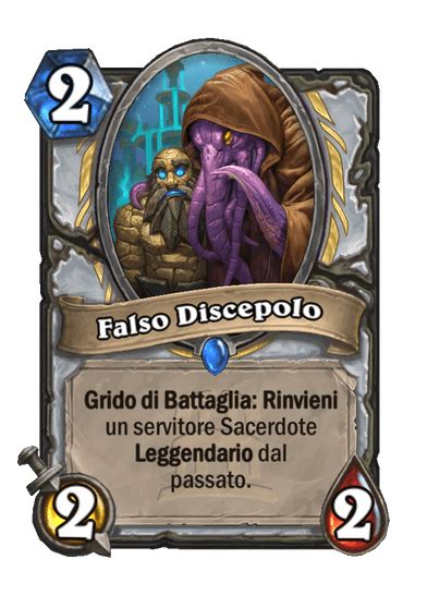 Falso Discepolo Raccolta Delle Carte Di Hearthstone