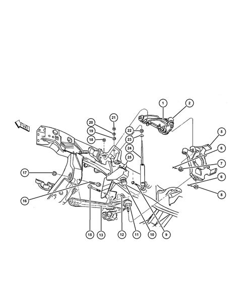 Understanding The Front Suspension Diagram Of A 2004 Dodge Durango