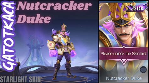 Gatotkaca Nutcracker Duke Painted Starlight Skin MLBB Skin Effects