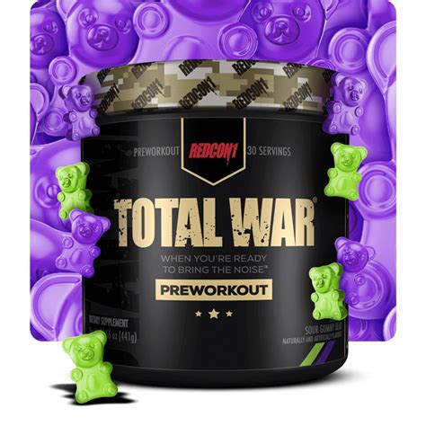 Total War Preworkout At Redcon1