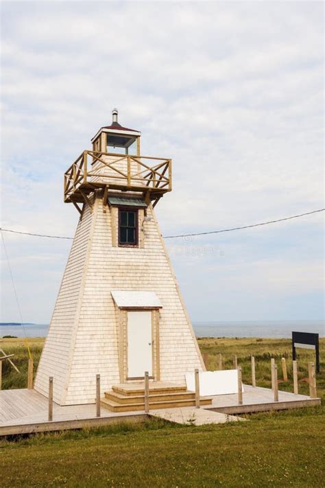 The Wood Islands Lighthouse On The Southeast Shore Of Prince