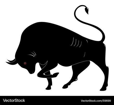 Bull Royalty Free Vector Image Vectorstock