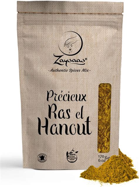 Ras El Hanout Maroc Raffiné Fait Maison Poudre Épices Et