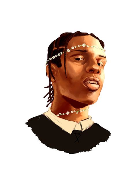 Asap Rocky Digital Art By Axia Awaw Fine Art America