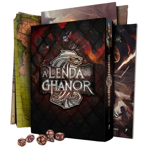 A Lenda De Ghanor Rpg Versao Luxo Jambo Editora