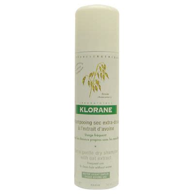 Shampooing Sec Extra Doux L Extrait D Avoine Klorane Elle