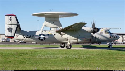 United States Navy Grumman E D Advanced Hawkeye Photo By