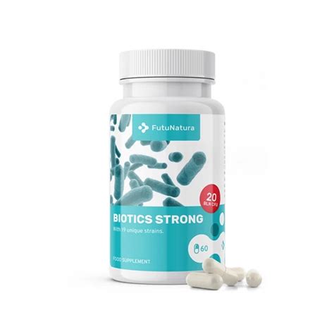 Probiotice Biotics Strong Ajuta Digestia Cps Moi Futunatura