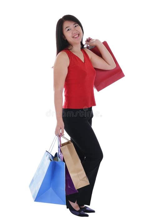 Shopping Woman Stock Image Image Of Chinese Many View 15668527