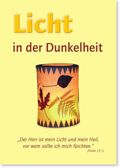 Licht in der Dunkelheit Ökumenische Einladung zum Gebet