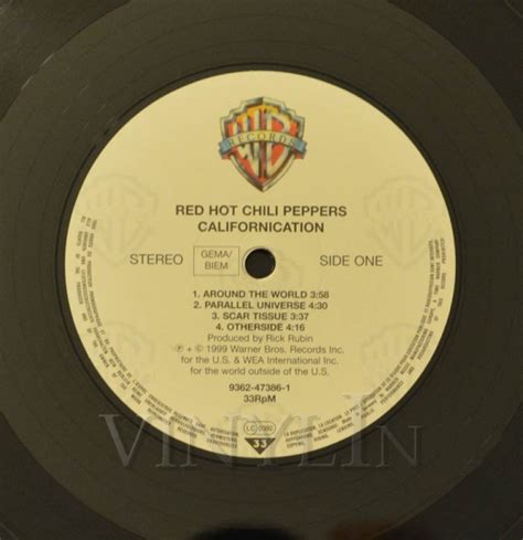 Lp Red Hot Chili Peppers Californication Vinylin Ru