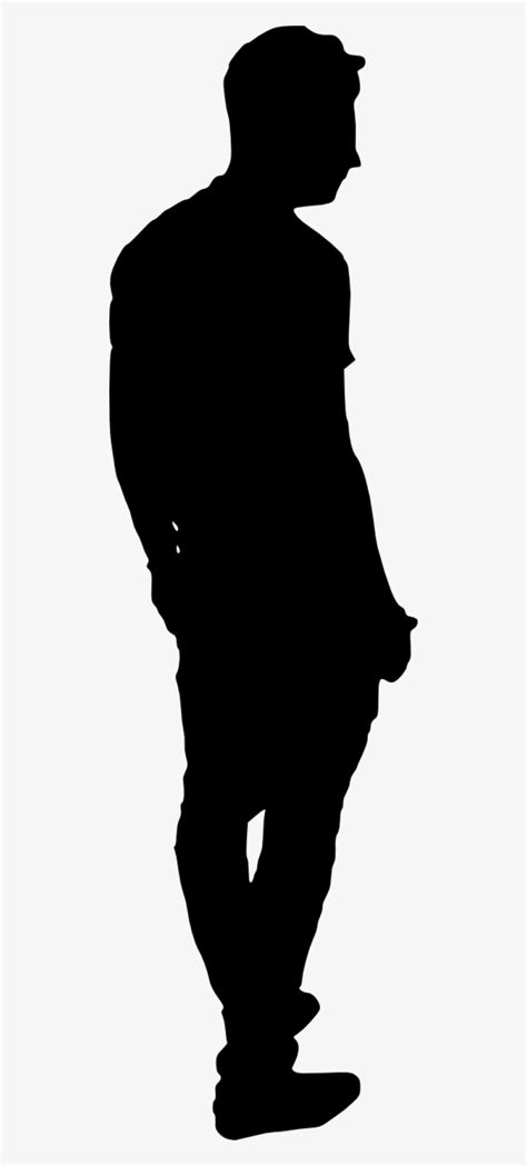 Free Png Man Silhouette Png Silhouette Man Png Png Image