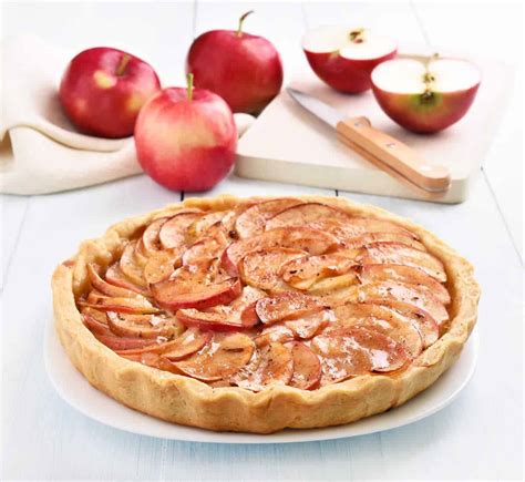 Tarte aux pommes à la pâte feuilletée pour 4 personnes Cousina