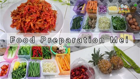 Food Preparation Belanja Mingguan Hemat Ketiga Di Bulan Mei Youtube