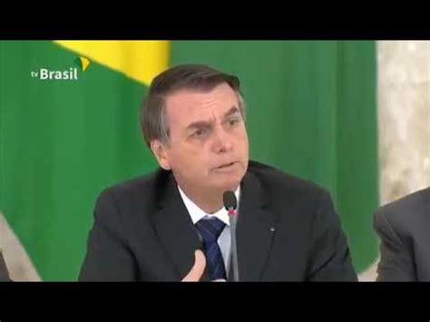 Jair Bolsonaro Falando Sobre Novo PGR Lei De Abuso De Autoridade E