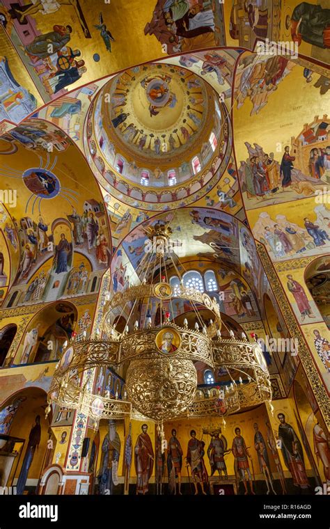 Interior, Serbian Orthodox Resurrection Cathedral, Saborni Hram ...