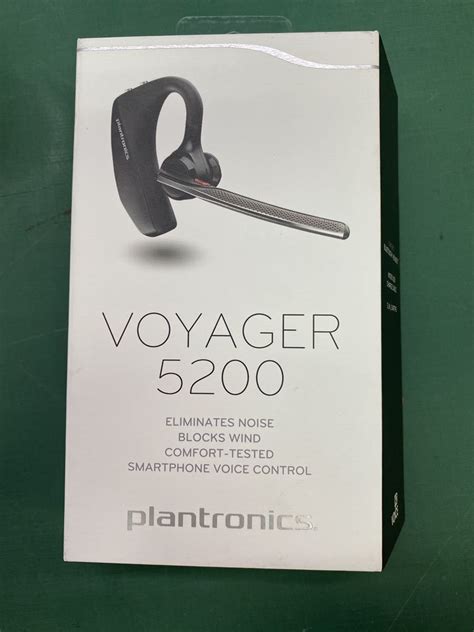 Plantronics Voyager 5200 Bluetooth ワイヤレスヘッドセット プラントロニクス ボイジャー イヤホン ハンズフリーキット ｜売買されたオークション情報