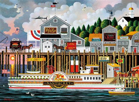 Solve Nantucket Charles Wysocki Jigsaw Puzzle Online With Pieces