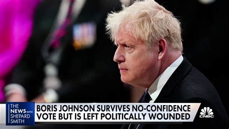 Boris Johnson Survives No Confidence Vote But Is Left Politically Wounded