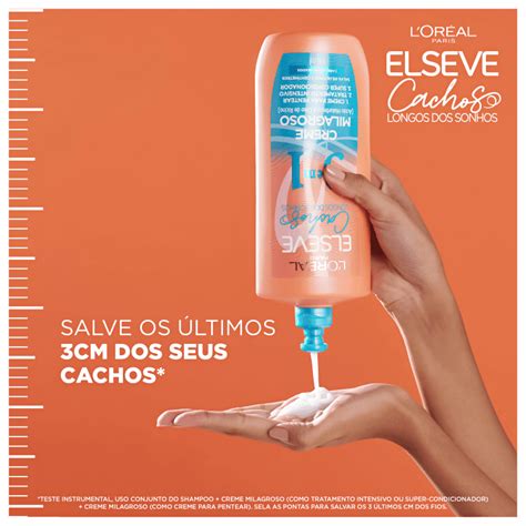 Creme Elseve Cachos Dos Sonhos 3 Em 1 Beleza Na Web