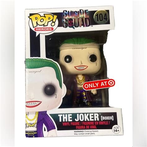 Funko Toys Funko Pop Suicide Squad Vinyl Figure The Joker Boxer 4